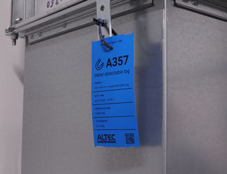 A357 - Metal detectable tags