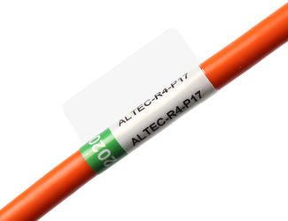 Full-color kabel labels